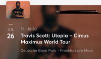 Travis Scott 4x Stehplatz Frankfurt 26.07.2024 Rheinland-Pfalz - Koblenz Vorschau