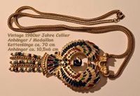 Vintage Phoenix-Anhänger/ Collier altägyptisch-pharaonischer Stil Bayern - Augsburg Vorschau