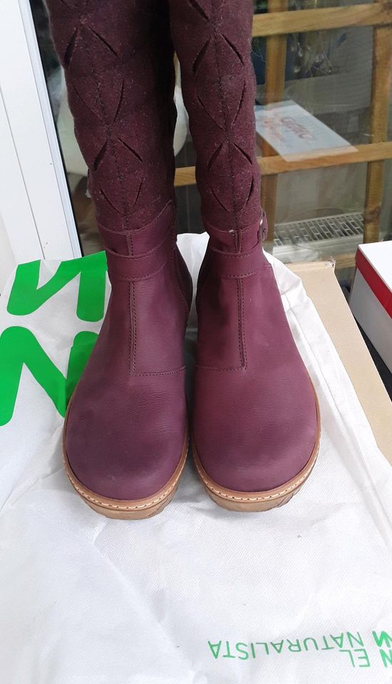 EL NATURALISTA  Yogadrasil Rioja Stiefel Gr. 41 mit Wollanteil in Elsenfeld