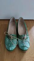 Ballerinas, Leder von Tiggers Germany, grün, Gr. 39 Baden-Württemberg - Kißlegg Vorschau