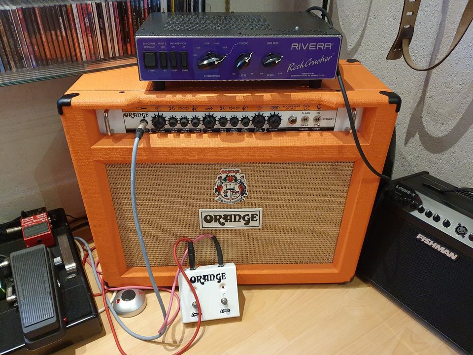 Gitarrenverst.Orange Rockerverb 50 MKII /Leistungsred /Pedalboard in Burgrieden