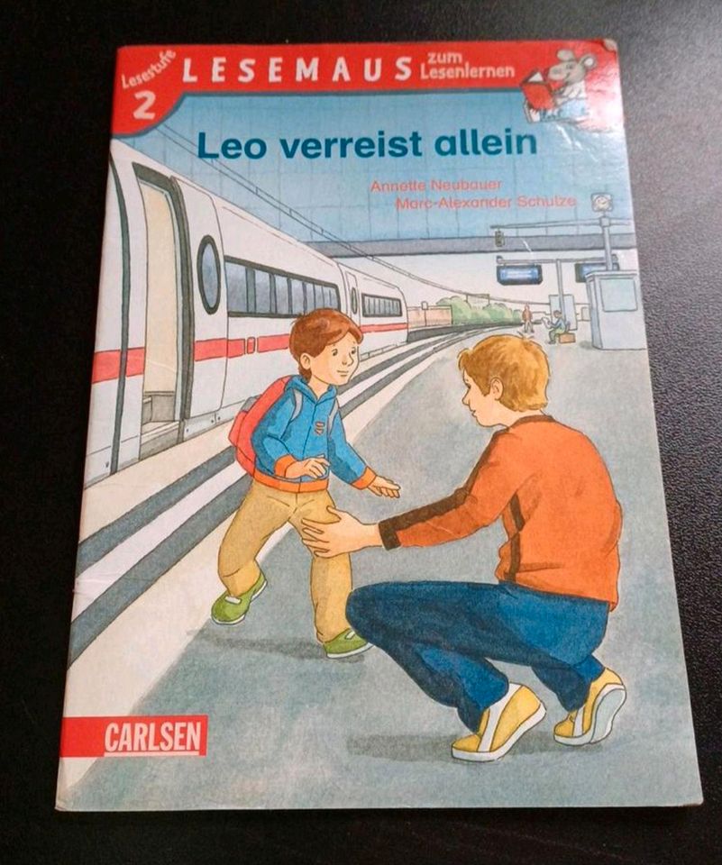 Lesemaus Kinderbuch "Leo verreist allein" in Neuenkirchen