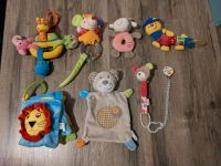 Konvolut Babyspielzeug Greiflinge Schnullerketten Schmusetuch Sachsen - Hainichen Vorschau