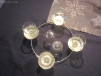 Teelichterhalter/Weihnachtskranz,Partylite,Metall,Glas,hoher NP Nordrhein-Westfalen - Bottrop Vorschau