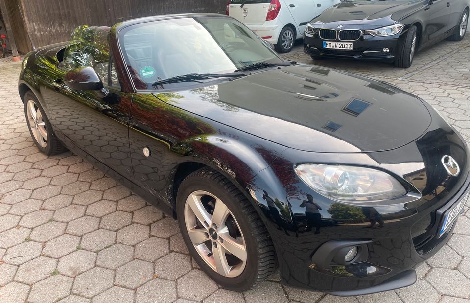 Mazda MX 5 1.8 MZR Roadster Coupe~Navi~Sitzheizung~MFL~Leder in Dorfen