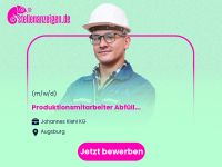 Produktionsmitarbeiter (m/w/d) Abfüllung Bayern - Augsburg Vorschau