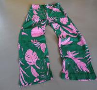 TOP Mango Hose Sommer grün pink 38 40 Viskose Nordrhein-Westfalen - Detmold Vorschau