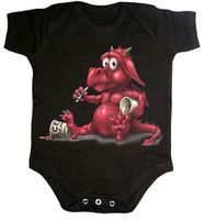 Spiral Baby Body Shirt Gothic Einteiler Drache Dragon Gr. S Bayern - Aichach Vorschau