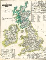 Landkarte England 1066 WILLIAM der Eroberer ⚔️️⚔️Wales Scotland Niedersachsen - Nienstädt Vorschau
