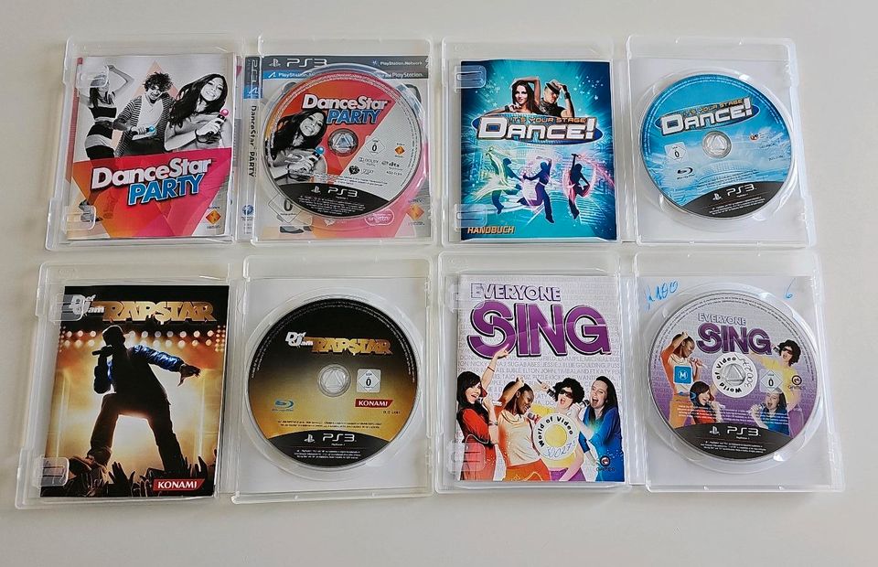 PS3 Dance Sing Tanz Singstar Spiele Sony PlayStation 3 Spiele in Kreuztal