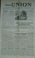 Zeitung vom 14. Oktober 1973, Märkische Union Sachsen - Dippoldiswalde Vorschau