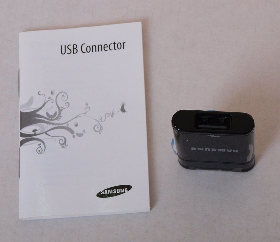 Samsung Original USB-Adapter Connector 30-polig – Schwarz in Neufahrn