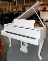 Flügel Steinway & Sons S-155 weiß pol., Bj. 55, 5 Jahre Garantie Niedersachsen - Egestorf Vorschau