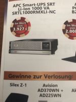 APC Smart UPS SRT Li-Ion 1.000 VA SRTL1000RMXLI-NC Kr. München - Brunnthal Vorschau