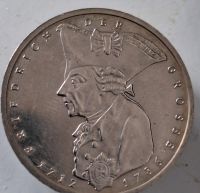 5 Deutsche Mark, Friedrich der Große, 1986 Brandenburg - Beeskow Vorschau