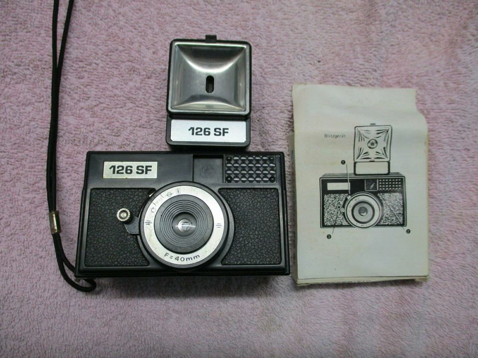Kamera 126 SF mit Blitzgerät und Vintage Rarität in Hessen - Mörlenbach |  eBay Kleinanzeigen ist jetzt Kleinanzeigen