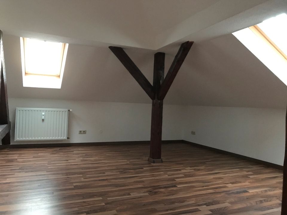 1 Raum-Wohnung im Dachgeschoss mit Einbauküche!! in Heidenau