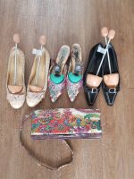 3 Paar Schuhe & 1 bunte Tasche & 2 Echtholz-Schuhspanner Mitte - Moabit Vorschau