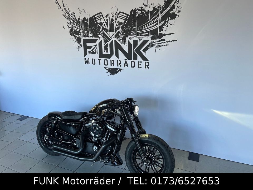 Harley-Davidson XL 1200 X FORTY EIGHT 48 PREMIUM UMBAU DEUTSCH in Notzingen