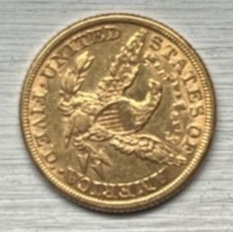 FIVE D United States of America 1881 / 5 Dollar in Hagen