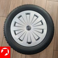 Original Audi A4 Winterradsatz 205/60 R16 92H Rad mit Radvollblen Bayern - Großwallstadt Vorschau