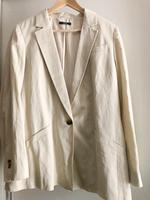 NEUER Esprit Mit Leinen: relaxter Ein-Knopf-Blazer, Beige, 42 Bayern - Mering Vorschau