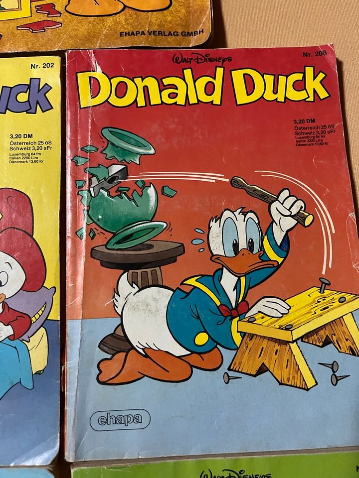 12 x Walt Disney Donald Duck in Bergweiler