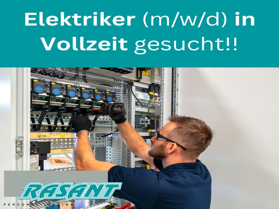 *FL* ✨ Elektriker (m/w/d) in Vollzeit gesucht! ✨ in Harrislee