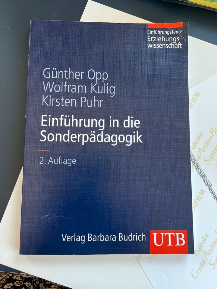 Einführung in die Sonderpädagogik in Leipzig