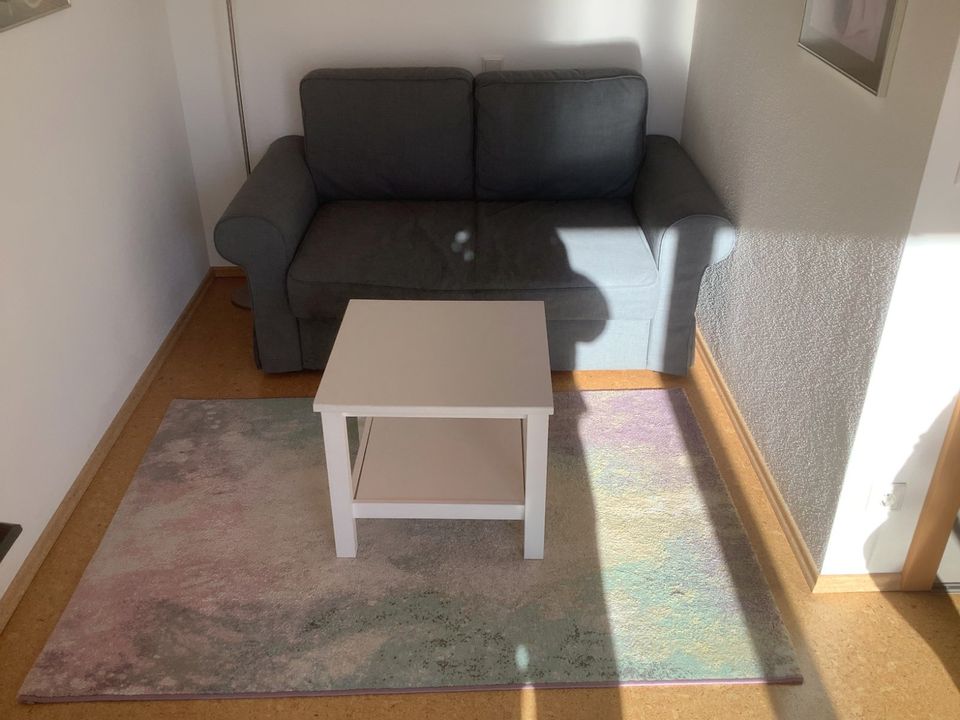 IKEA Möbel // 2 Sitzer Schlafsofa // Tisch // Teppich in Dasing