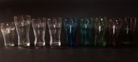 9 Coca Cola Gläser versch. Formen klar grau lila türkis grün blau Nordrhein-Westfalen - Gütersloh Vorschau