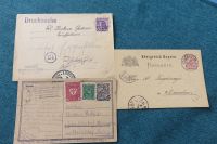 3 X alte Briefmarken Postkarten Bayern Deutsches Reich Bayern - Eging am See Vorschau