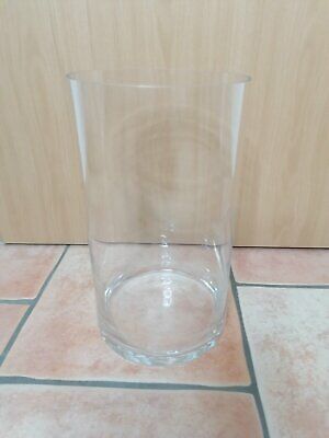 Deko Vase Glasvase 25,5 cm hoch Durchm. 20 cm. Neuwertig in Pyrbaum