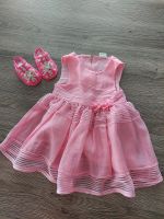 Neu Festliches Sommerkleid Gr. 68 rosa mit Sandalen Bayern - Forstern Vorschau