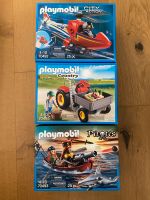 Playmobil 70492; 70493; 70495; Piraten; Traktor; Hubschrauber Bayern - Reichertsheim Vorschau