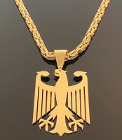 Gold Anhänger Bundesadler 585 Goldkette Königskette Plattenkette Berlin - Neukölln Vorschau