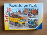 Ravensburger Puzzle 3x49 "Auf der Baustelle" Dresden - Weixdorf Vorschau