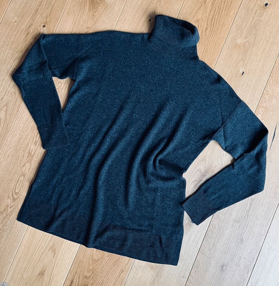 H&M Kaschmir Rollkragen Pullover anthrazit Größe M - top! in Feuchtwangen