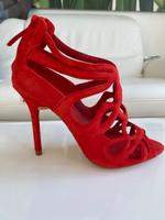 Leder Zara Pumps rot 36 Sandaletten Berlin - Mitte Vorschau