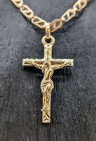 Anhänger Kreuz 585/14K Jesus Unisex 0,90Gramm Gelbgold halskette Kiel - Hassee-Vieburg Vorschau