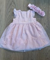 festliches Kleid + Stirnband rosa Baby Gr. 68 Baden-Württemberg - Mauer Vorschau