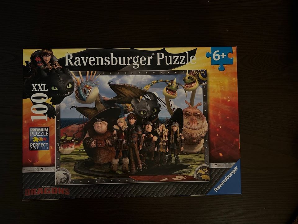Ravensburger Puzzle XXL Dragons (100 Teile, 6+) neuwertig in Bielefeld