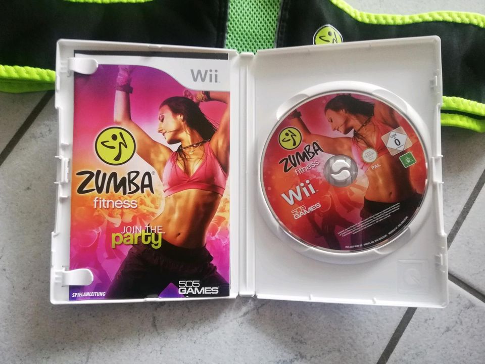 Wie neu - Zumba fitness Nintendo Wii in Kamp-Lintfort