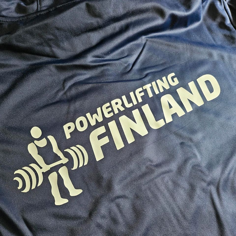 Powerlifting Finnland Trainingsjacke (Kraftdreikampf) in Kreuth