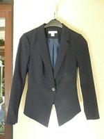 Blazer Jacke Gr. 36 Dunkelblau von H&M Bayern - Schwabach Vorschau
