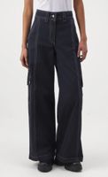 BOSS Damen Cargo Hose Jeans wide leg high rise blau 36 38 NEU Saarbrücken-Mitte - St Johann Vorschau