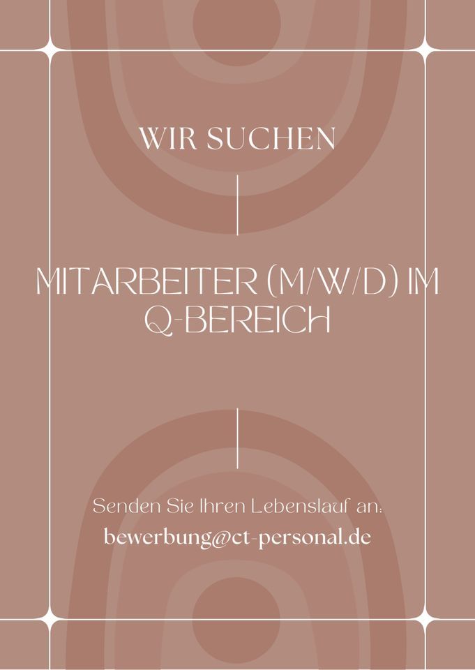 Mitarbeiter im Q - Bereich / Batteriefertigung in Landau gesucht! in Landau a d Isar