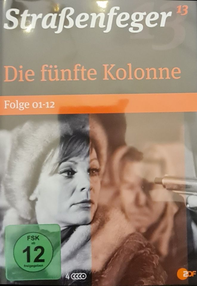 ❗ Straßenfeger 13 + Straßenfeger 14 - Die fünfte Kolonne 8 DVDs ❗ in Schashagen