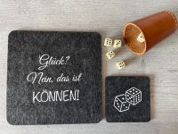 Würfelmatten / Spiele Abend / Kniffel / Knobel Filz Matte Nordrhein-Westfalen - Minden Vorschau