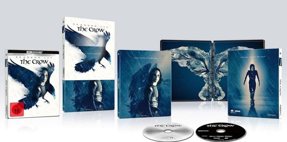 The Crow - Die Krähe - Limited Steelbook [4K Ultra HD] + [Blu-ray in Gieselwerder